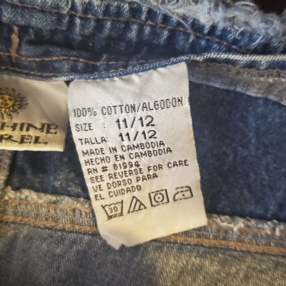 Vintage maxi patchwork denim skirt - Picture 8 of 8